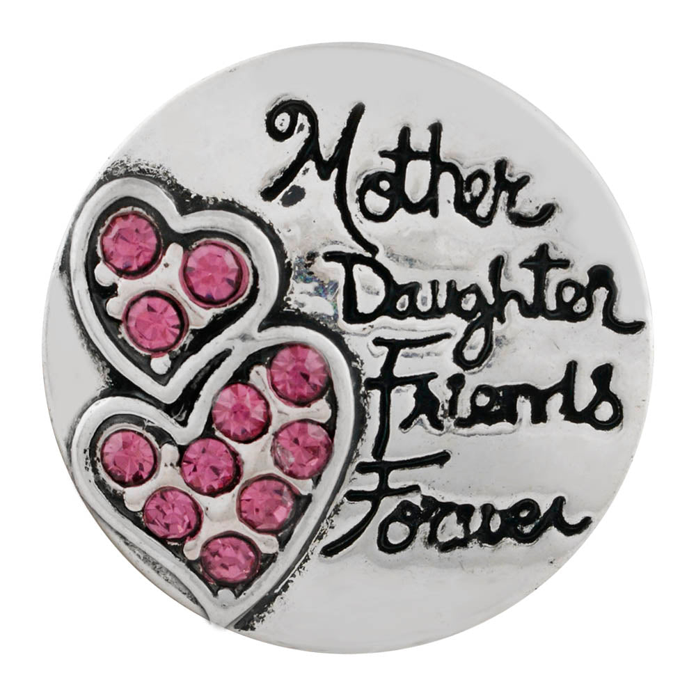 20MM Mother Daughter Friends Forever Snap - Snap