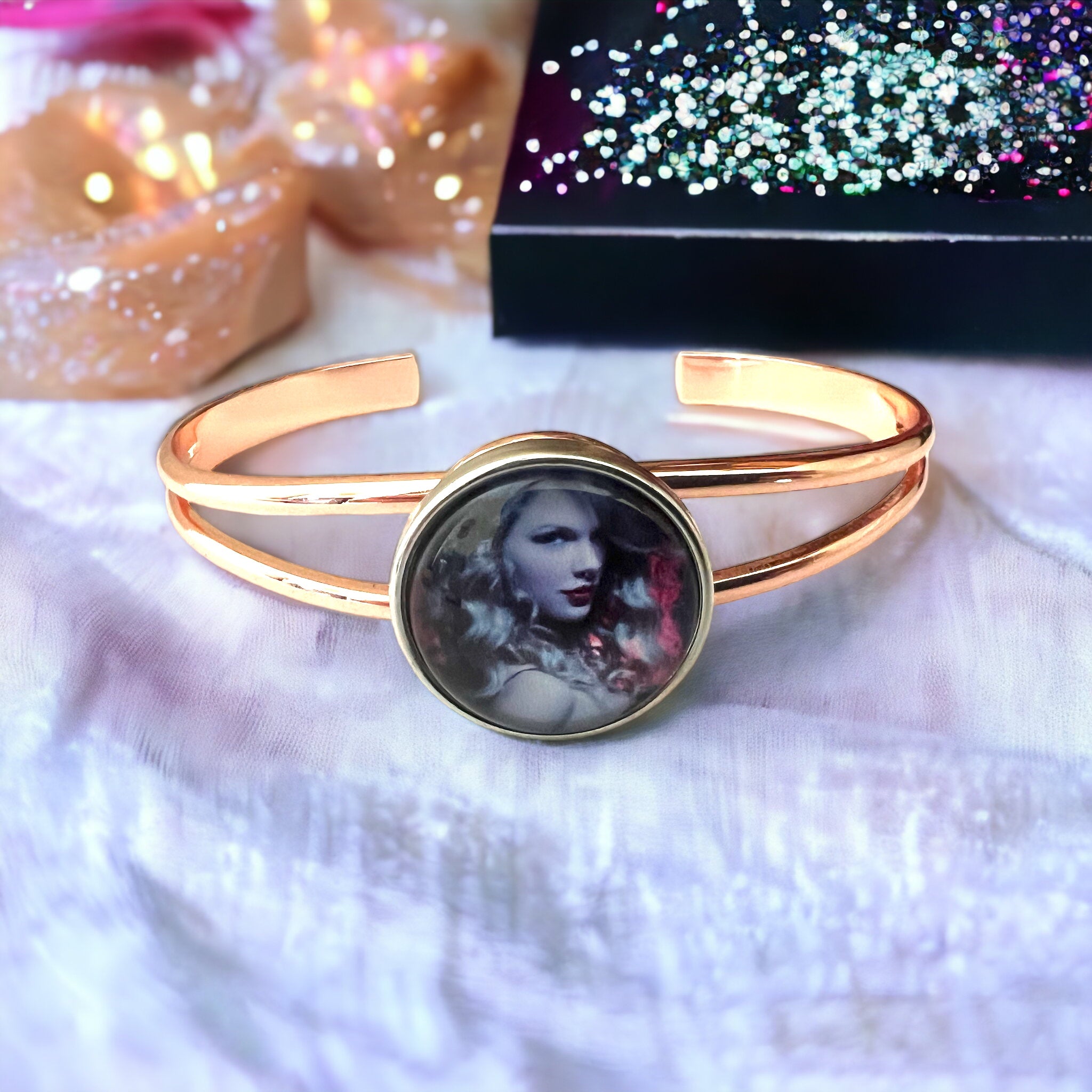 Are You Ready for it Taylor Swift Print Glass 20MM Snap Jewelry Charm Lilleau Fashion Boutique