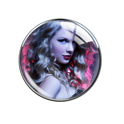 Are You Ready for it? Taylor Swift Print Glass 20MM Snap Jewelry Charm