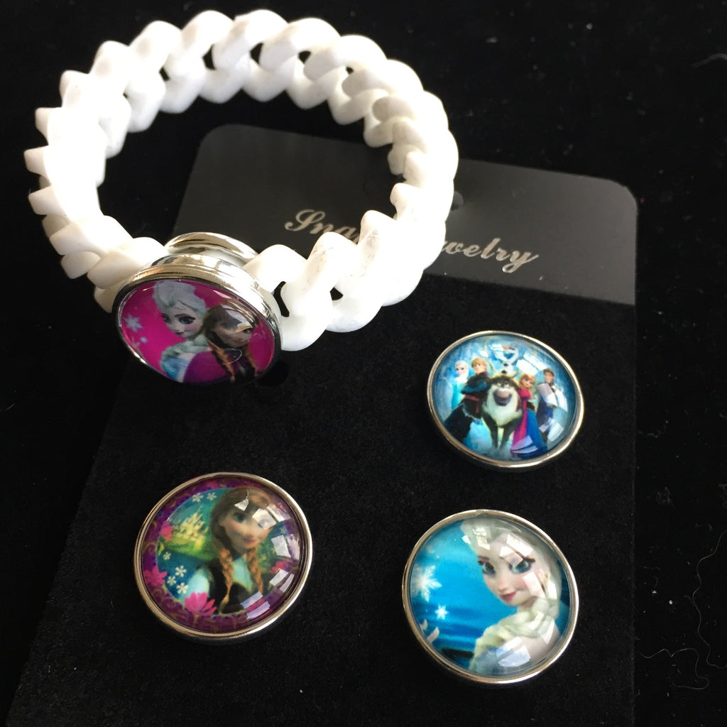 Frozen Snap and Bracelet Set – Lilleau Fashion Boutique