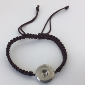 Macrame Single Snap Bracelet/Anklet - Snap Bracelet