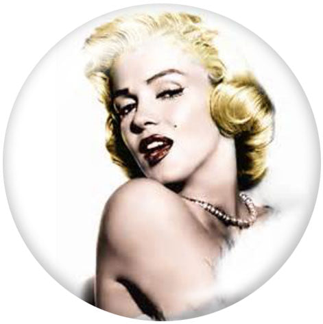 Marilyn Monroe 20MM Glass Snap - Snap