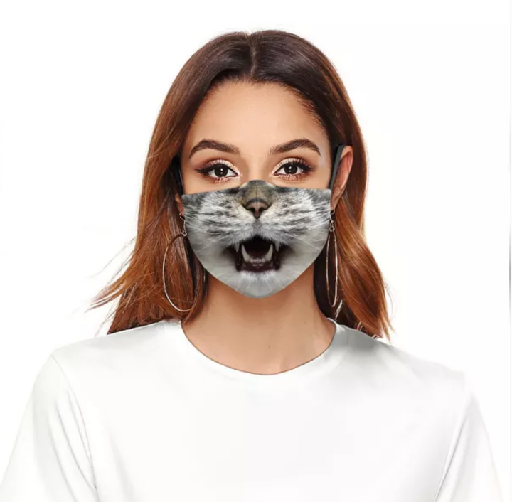 Realistic Cat Mask