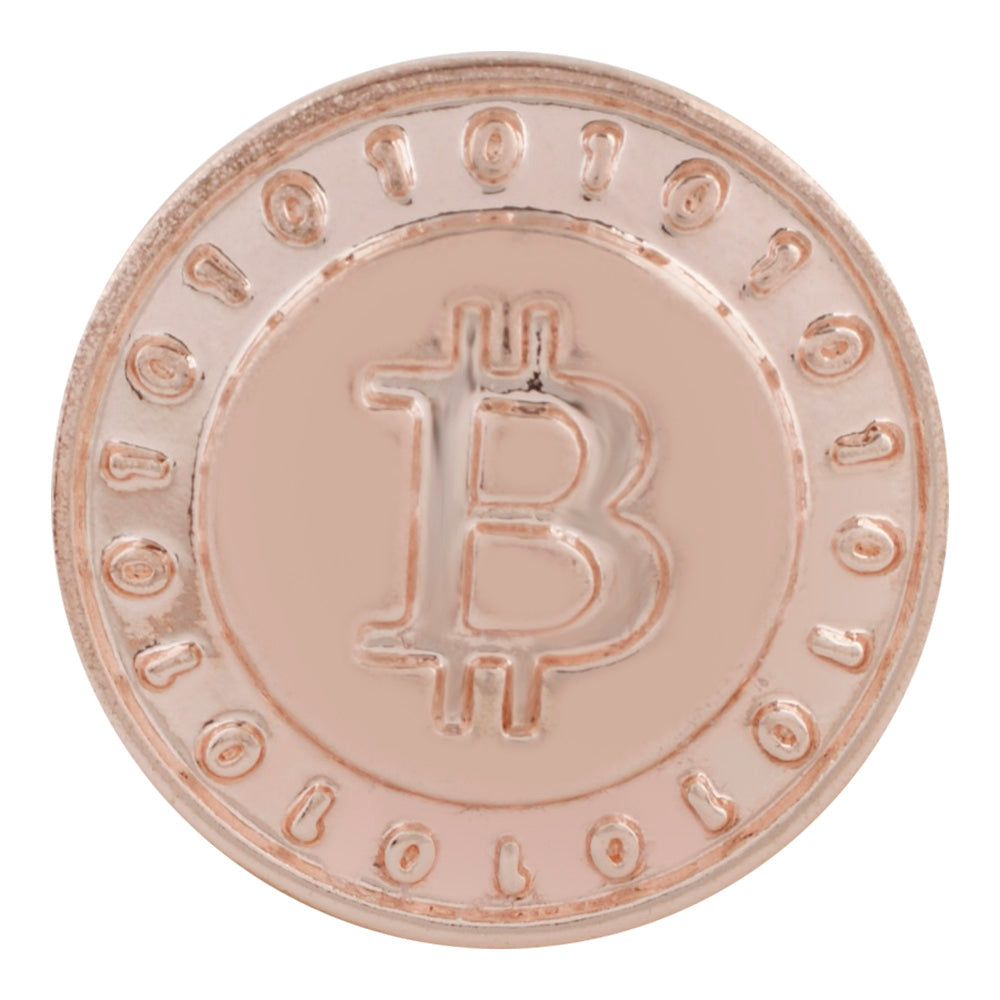 Rose Gold Bitcoin Snap