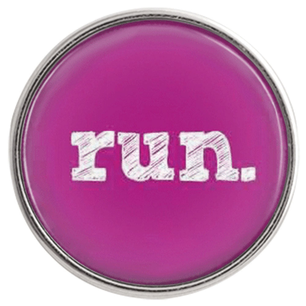 Run. Pink Glass Snap